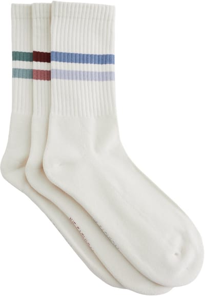 WE Fashion Heren sokken met streep, 3-pack