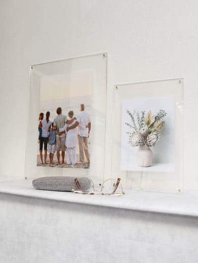 Deknudt Frames fotolijst S58SB1 - transparant - kunststof - foto: 20x30 cm