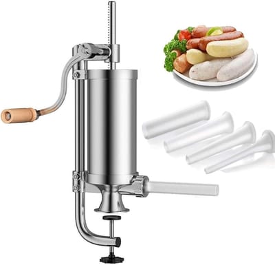 Worstenvuller - Worstenmaker Machine - Handmatig - RVS