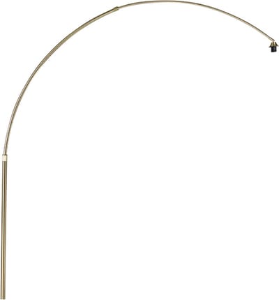 QAZQA xxl - Booglamp - 1 lichts - H 264 cm - Goud/messing -