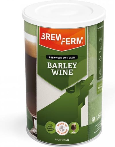 Brewferm® bierkit Barley Wine - bier brouwen - amberkleurig bier - bierconcentraat - voor 9 liter bier