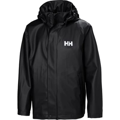 Helly Hansen Moss Jas Zwart 10 Years Kinderen