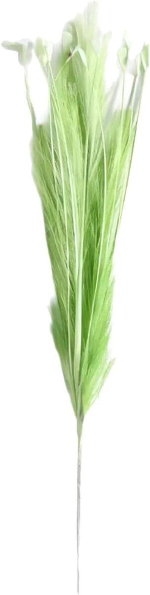 Kunstgras Boeket - Decoratie Grassen - Feestelijke Sfeer - Realistisch Uiterlijk - 70 cm - Lichtgroen