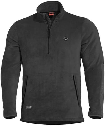 Pentagon Grizzly Fleece Met Halve Rits Zwart L Man