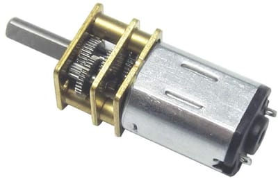 Elektrische Motor - Mini Motor - Hobby Projecten - Laag Geluidsniveau - 3V 20 RPM - Metaal