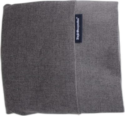 Dog's Companion - Losse hoes dark grey bouclé voor Hondenkussen / Hondenbed - XS - 55x45cm