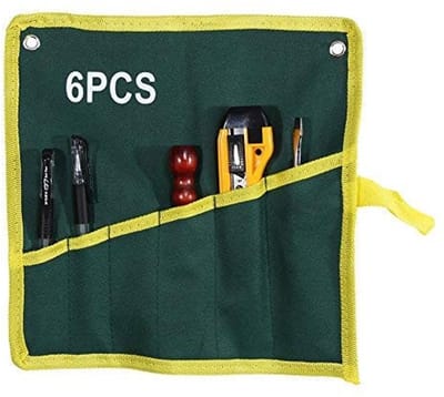 Dailygoods- Gereedschapstas met 6 vakken - Organizer-tas - Duurzaam zeildoek - Lichtgewicht kunststof - Ideaal voor bijenteelt - Draagbaar hulpmiddel - Gereedschap