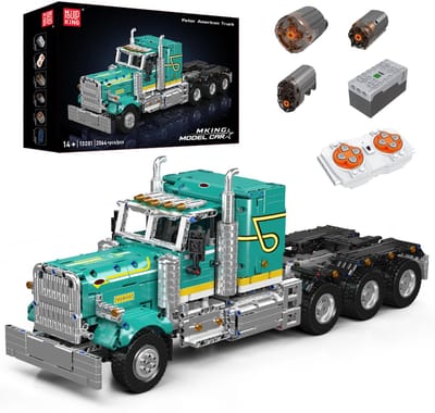 Mould King 13201 – Amerikaanse Vrachtwagen – Peter – Bouwpakket – Gemotoriseerd