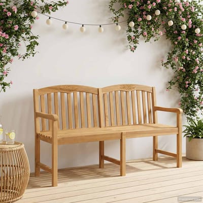 vidaXL - Handgemaakte - Rozenbank - 179,5 - x - 61 - x - 90 - cm - Massief - Teakhout
