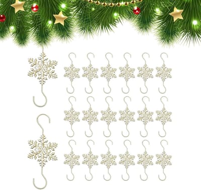 Kerstboom Ornament Haken, Hangers Haken 10 Ornament Hangers S Haak, Roestvrij Metaal Herbruikbare Decoratieve Kerstboom Decoratie, Kerstballen Hanger