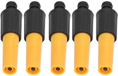 Dailygoods- Slangpistool Hoogdruk - Tuinspuit Pistool - 1/2 Inch Snelle Koppeling - Waterafgifte Verstelbaar - 5 Stuks - ABS Materiaal