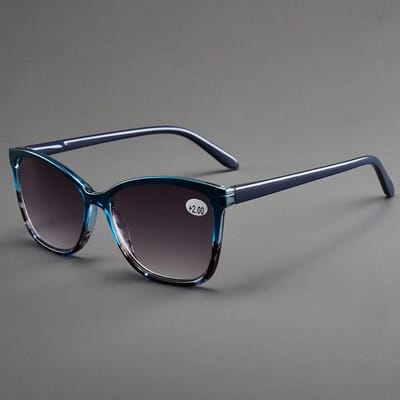 Unisex Presbyopie Leesbril Grijs Glas Mode Bril met Sterkte voor Mannen Vrouwen 1.5 gray