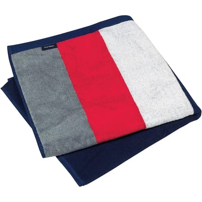 SportBad Unisex One Size Kariban Grey / Red / White / Navy 100% Katoen