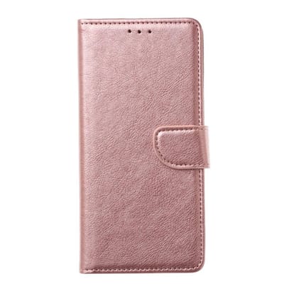 Bookcase Geschikt voor: Huawei Nova 7SE - Rose Goud - portemonnee hoesje