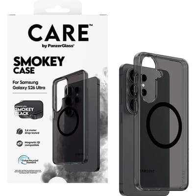 CARE by PanzerGlass Urban Combat Case voor de Samsung Galaxy S26 Ultra - Smokey Black
