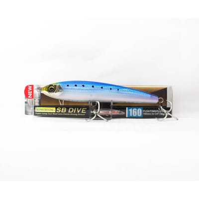 Yo Zuri Duel Sonic Boom SB Dive 160F Leurre Flottant F1251-HIW (1847) gray