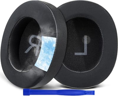 Vervangende Cooling Gel Oorkussens voor Draadloze Gaming Headset, Comfortabele Earpads met IJszijde en Hoge Dichtheid Schuim voor Optimale Geluidsisolatie