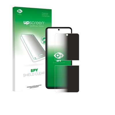 upscreen - privacy screenprotector voor Motorola Razr+ 2025 - Folie Beschermfolie Blauwlichtfilter