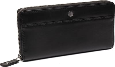 The Chesterfield Brand Leren Portemonnee Livorno Wallet Black Zwart