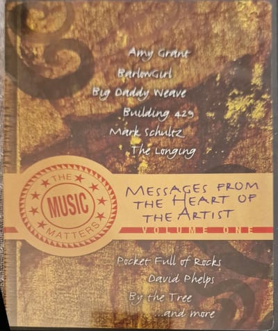 Dvd The Music Matters Messages from the Heart of the Artist