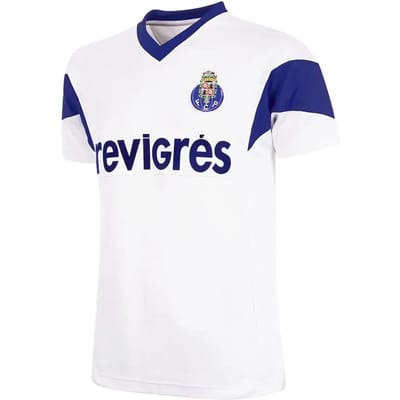COPA Football - FC Porto 1991 - 92 Uit - Retro Voetbalshirt - Heren - XS - Wit