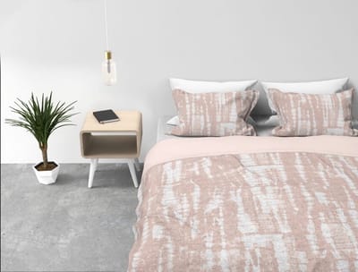Kayori Sai - Dekbedovertrek - Eenpersoons - 140x200/220 cm + 1 kussensloop 60x70 cm - Roze