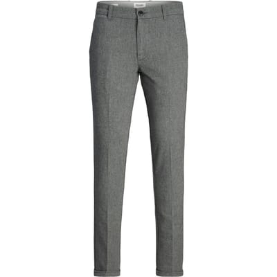 Jack And Jones Chino's voor heren van Henry (Grijze Melange)