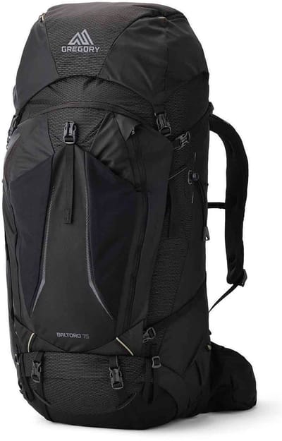GREGORY trekkingrugzak rugzak Baltoro 75 Backpack Shadow Pine Black zwart