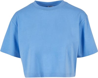 Urban Classics - Short oversized Crop top - 3XL - Blauw