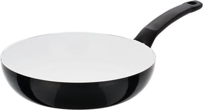 Stevige Aluminium Koekenpan met Krasvaste Keramische Coating