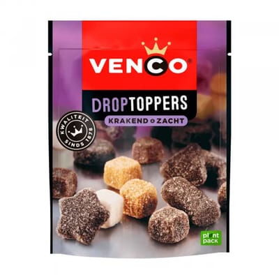 Venco Droptoppers Krakend Zacht zak (10x 215gr)