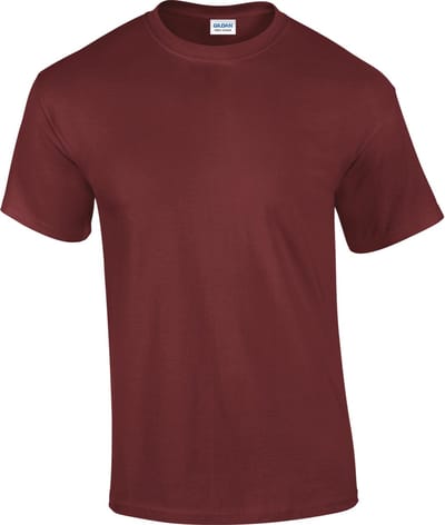 Gildan Ultra Cotton™ Classic Fit Adult T-shirt GI2000 - Maroon - XXL