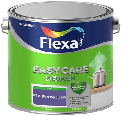 Flexa - Easycare Keuken - 85% Pinksterbloem - Mengverf - 2,5 L