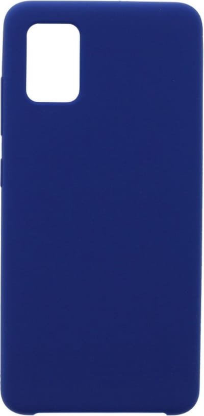LuxeBass Hoesje geschikt voor Samsung Galaxy A51 Siliconen hoesje - Blauw - telefoonhoes - gsm hoes - telefoonhoesje