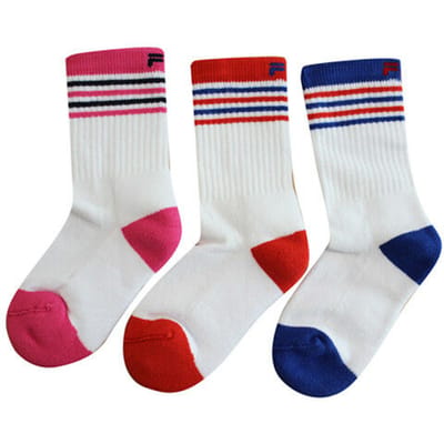 Fila 3-Pack Kinder Sokken
