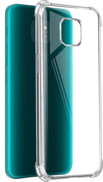 Shockproof Soft TPU hoesje Silicone Case Geschikt voor: Motorola Moto E7 Plus