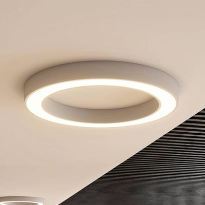 Arcchio LED plafondlamp Sharelyn, Ø 80 cm, wit, dimbaar