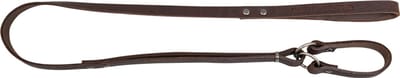 Animal Boulevard Ab30043 - Hals- En Leibanden - Hond - Ab Country Leather Schoollijn Zwart-16mmx128cm - Maat: 16mmx128cm - 205296