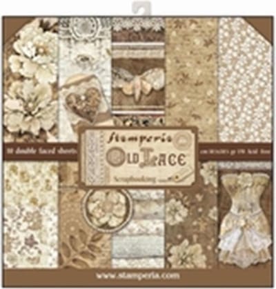 Stamperia - Old Lace 12x12 Inch Paper Pack (SBBL32)