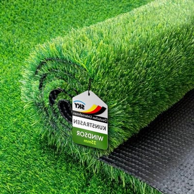 Kunstgras Tapijt - Gazon Tapijt - Balkon Terras Tuin - Onderhoudsvrij Weerbestendig - 100 x 400 cm - Groen