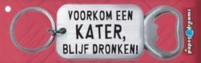 Paperdreams Sleutelhanger/opener kater