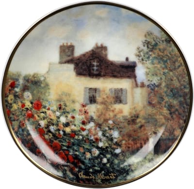 Goebel® - Claude Monet | Sier Schoteltje "Het kunstenaarshuis" | Kunst, Artis Orbis