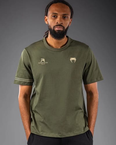 Venum x Rajadamnern Katoenen T‑shirt Military Green - M