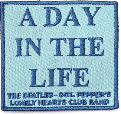 The Beatles - A Day In The Life Patch - Blauw