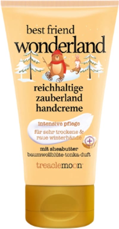 Winter Handcrème Best Friend Wonderland - Treaclemoon | 1x 75 ml - Katoenbloesem & Tonka | Kerst Handcrème - Limited Edition 2025