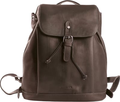 HAROLD'S Leren Rugzak Vrije tijd rugzak Campo Backpack Brown Donkerbruin
