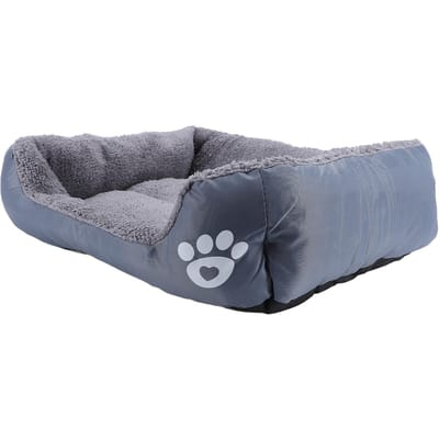 Huisdier Sofa Bed Warm Gemakkelijk Schoon te Maken Comfortabel Ontspannend Winter Puppy Slaapbed voor Honden Katten gray