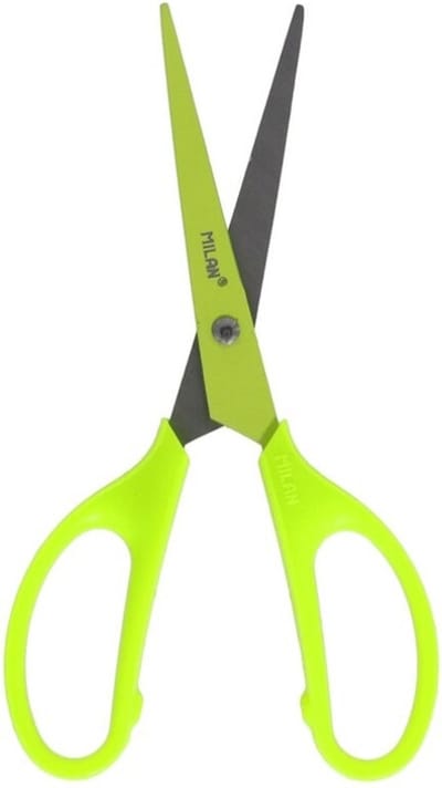 Milan Schaar Acid 17 Cm Staal Felgeel