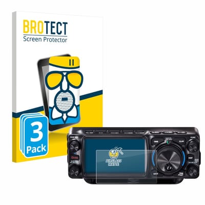 BROTECT - Screenprotector voor Yaesu FTX-1 - Folie Beschermfolie Beschermglas matte 3 Stuks