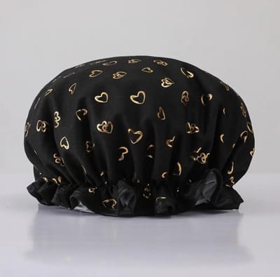 Actie4you® - Douchemuts - Douchekapje - Douche cap voor vol haar - Muts – Haarbeschermer – Zwart